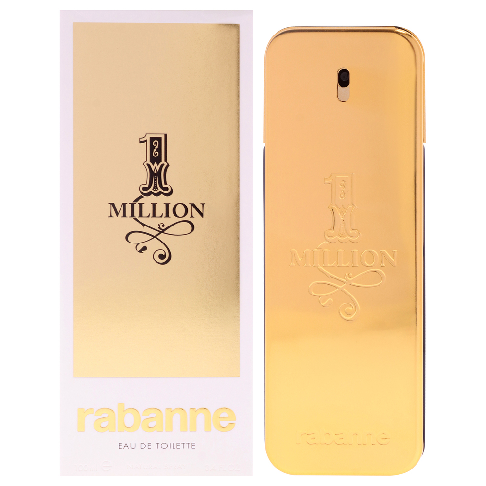 1 Million by Paco Rabanne for Men - 3.4 oz EDT Spray